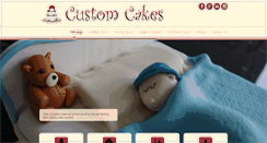 Desktop Screenshot of customcakes.ie